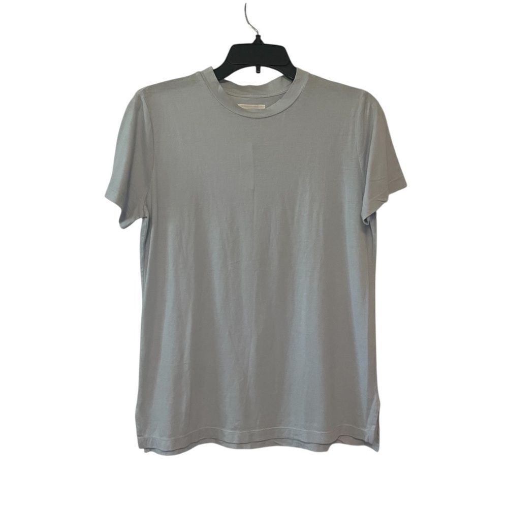 Lou & Grey Light Gray Short Sleeve Tee